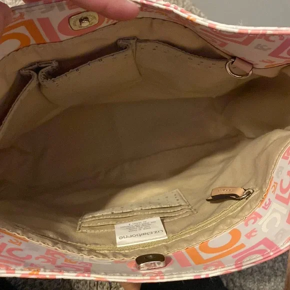 Vintage Liz Claiborne Tote - Picture 4 of 9